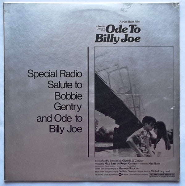 Bobbie Gentry : Special Radio Salute To Bobbie Gentry And Ode To Billy Joe (LP, S/Sided, Promo)