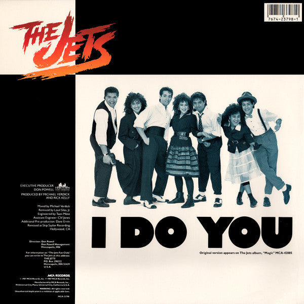 The Jets : I Do You (12")