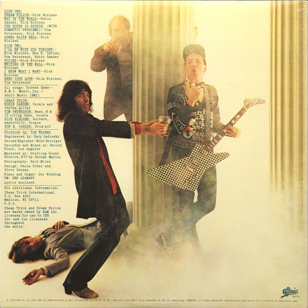 Cheap Trick : Dream Police (LP, Album, San)