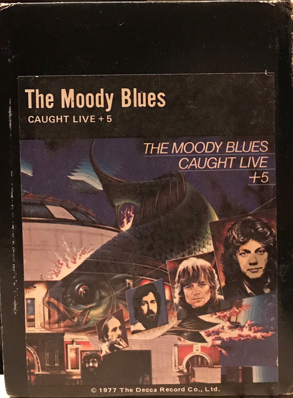 The Moody Blues : Caught Live +5 (8-Trk, Album)