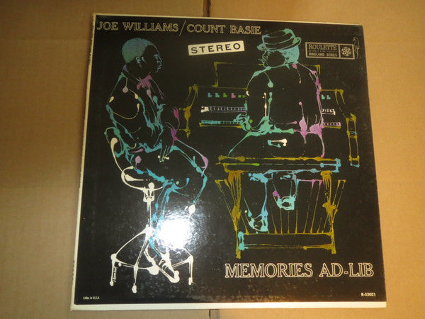 Joe Williams / Count Basie : Memories Ad-Lib (LP, Album, RE)
