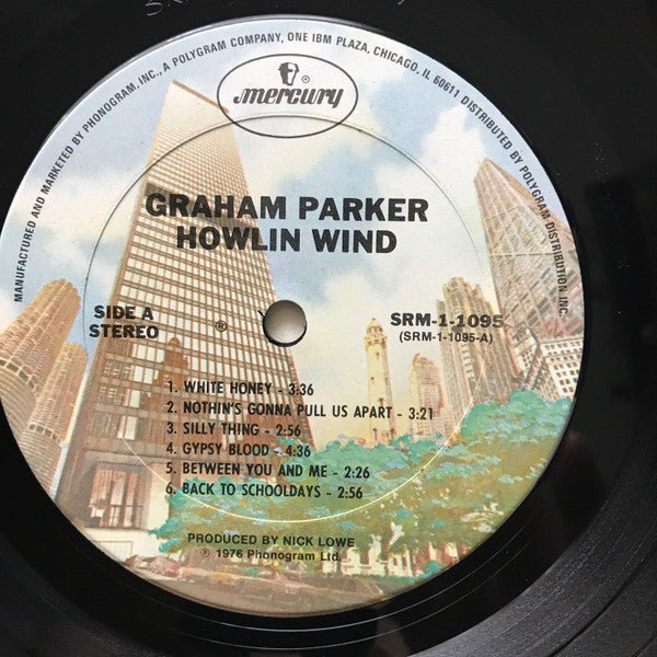 Graham Parker : Howlin Wind (LP, Album, RP, Ter)