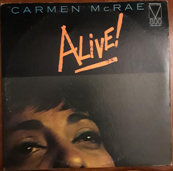 Carmen McRae : Alive! (2xLP, Comp)