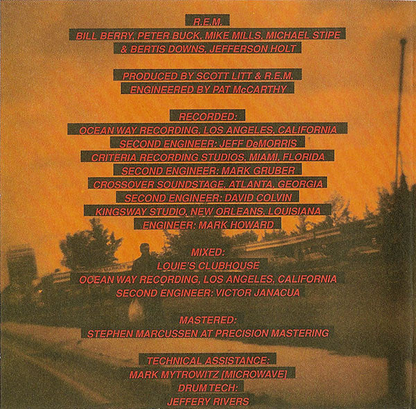 R.E.M. : Monster (CD, Album)