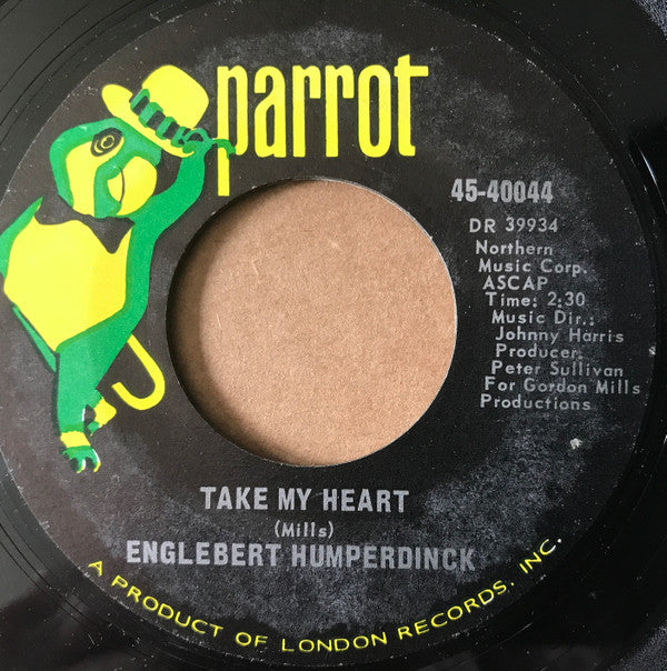 Engelbert Humperdinck : Winter World Of Love (7", Single, Styrene)