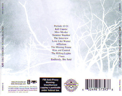 AFI : Decemberunderground (CD, Album, Ltd)