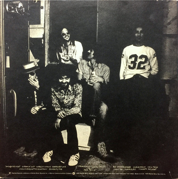 Neil Young : Tonight's The Night (LP, Album, Gat)