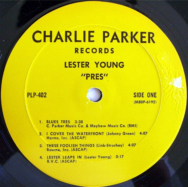 Lester Young : Pres (LP, Comp)