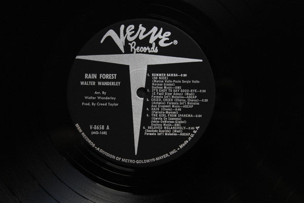 Walter Wanderley : Rain Forest (LP, Album, Mono)