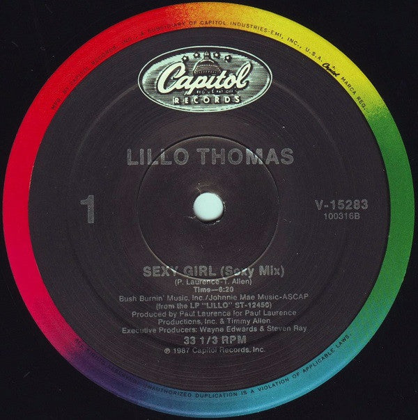 Lillo Thomas : Sexy Girl (12", Single, SRC)