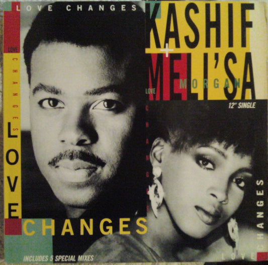 Kashif + Meli'sa Morgan : Love Changes (12", Single)