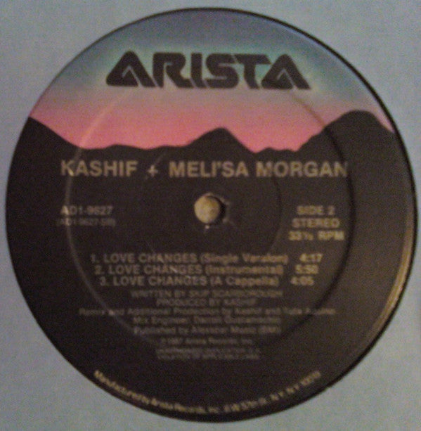 Kashif + Meli'sa Morgan : Love Changes (12", Single)