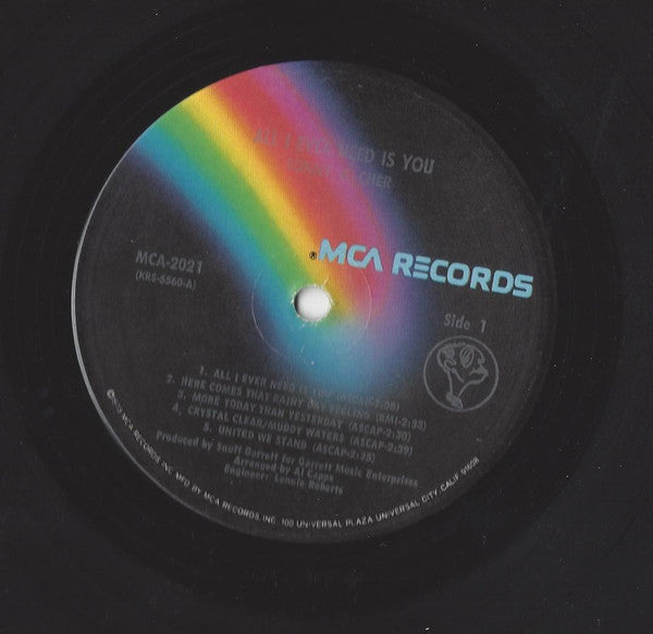 Sonny & Cher : All I Ever Need Is You (LP, Album, RE)