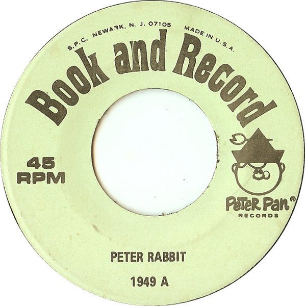 Unknown Artist : Peter Rabbit (7")