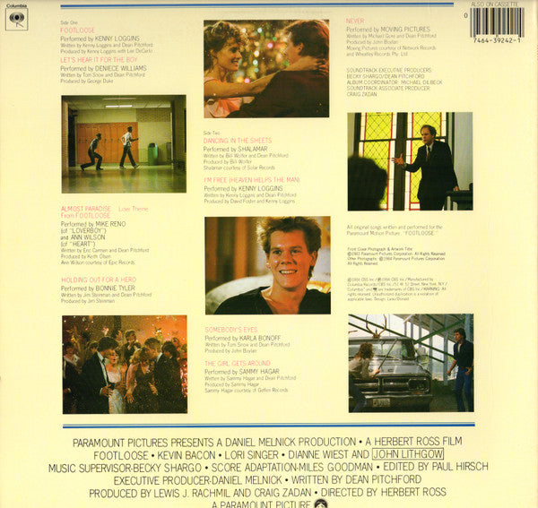 Various : Footloose (Original Motion Picture Soundtrack) (LP, Album, Pit)