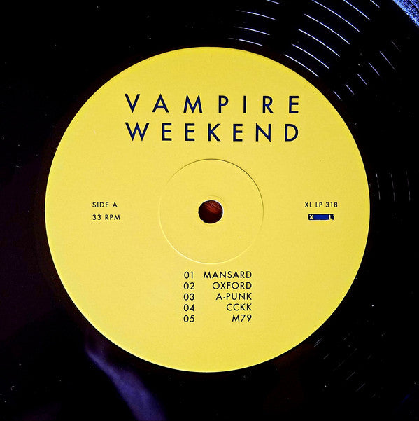 Vampire Weekend : Vampire Weekend (LP, Album, RE)