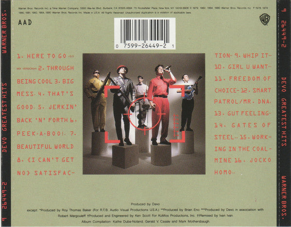 Devo : Greatest Hits (CD, Comp, RE, RP)