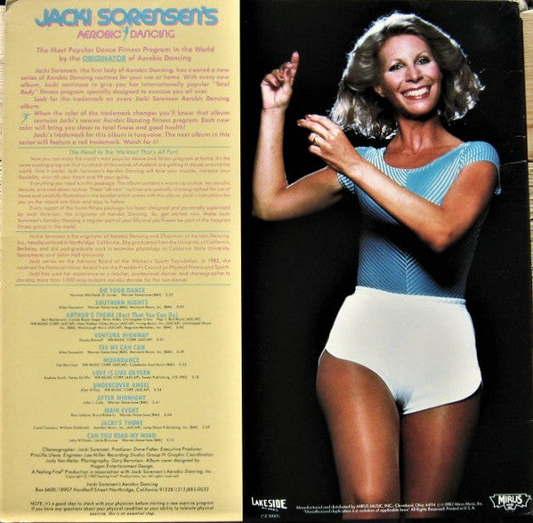 Jacki Sorensen : Jacki Sorensen's Aerobic Dancing The Original (LP, Album)