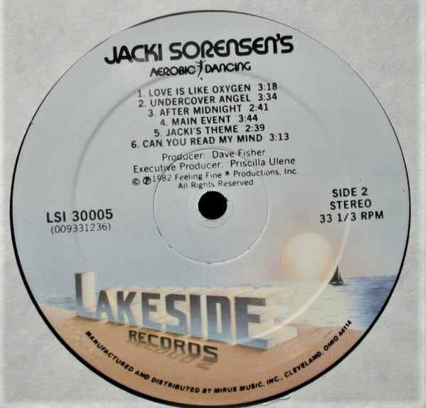 Jacki Sorensen : Jacki Sorensen's Aerobic Dancing The Original (LP, Album)