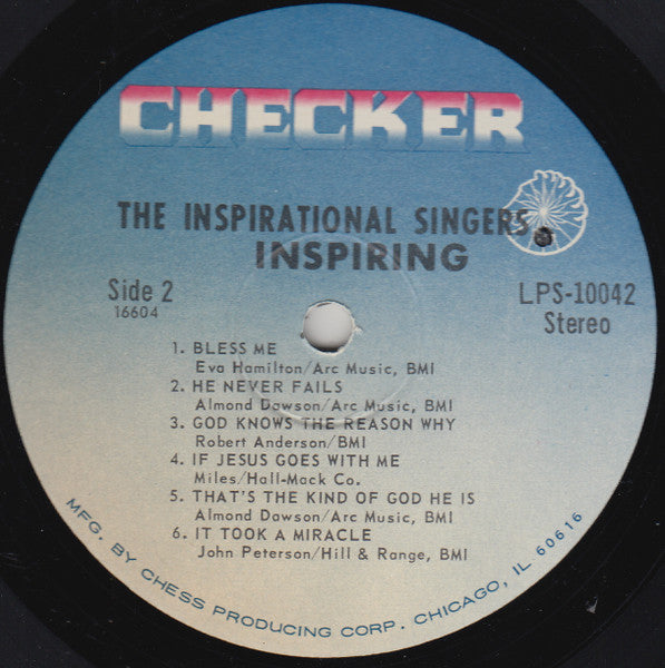 The Inspirational Singers : Inspiring (LP)