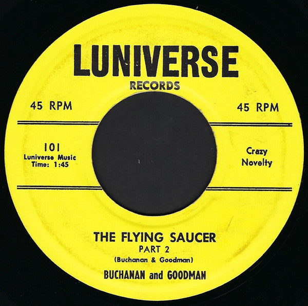 Buchanan And Goodman* : The Flying Saucer (7", Single)
