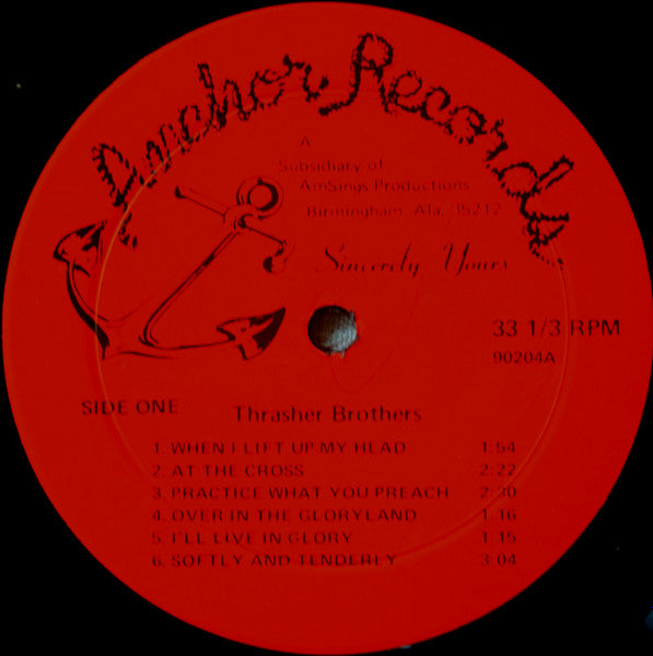 The Thrasher Brothers : Sincerely Yours (LP)