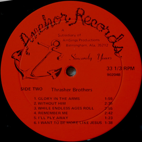 The Thrasher Brothers : Sincerely Yours (LP)