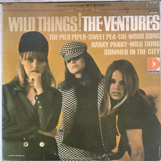 The Ventures : Wild Things! (LP, Album, Ind)