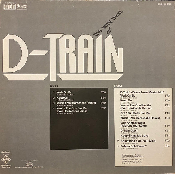 D-Train : The Very Best Of D-Train (LP, Comp, P/Mixed)
