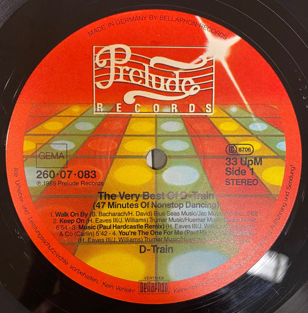 D-Train : The Very Best Of D-Train (LP, Comp, P/Mixed)