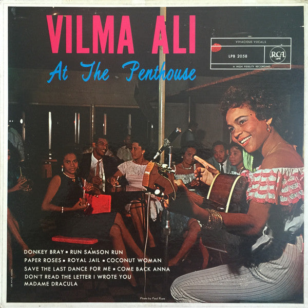 Vilma Ali : At The Penthouse (LP, Album)