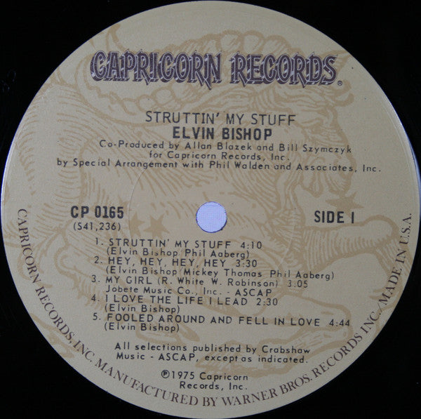 Elvin Bishop : Struttin' My Stuff (LP, Album, Los)