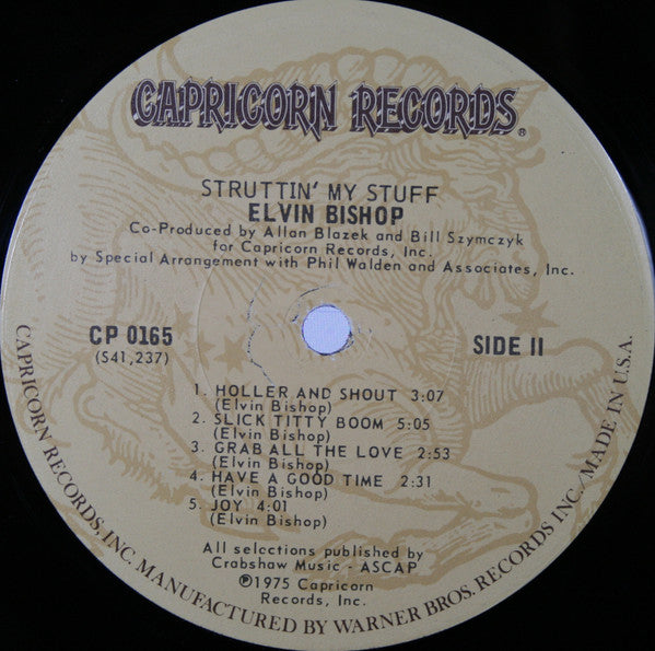 Elvin Bishop : Struttin' My Stuff (LP, Album, Los)