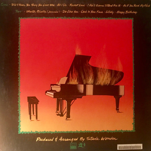 Stevie Wonder : Hotter Than July (LP, Album, RTI)