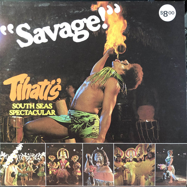 Unknown Artist : Tihati's South Seas Spectacular (LP, Comp, Yel)