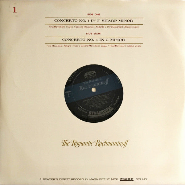 Earl Wild, Royal Philharmonic Orchestra, Jascha Horenstein : The Romantic Rachmaninoff: The Complete Piano Concertos (4xLP + Box, Sli)