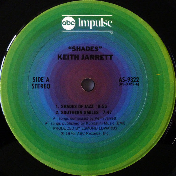 Keith Jarrett : Shades (LP, Album, San)