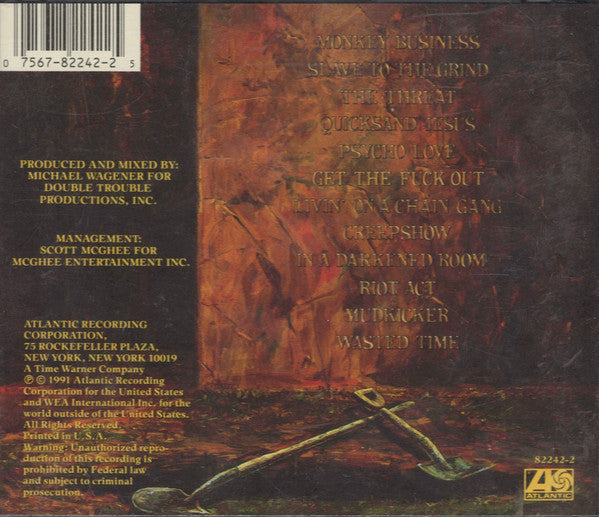 Skid Row : Slave To The Grind (CD, Album)