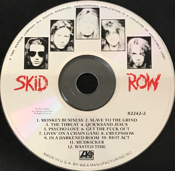 Skid Row : Slave To The Grind (CD, Album)