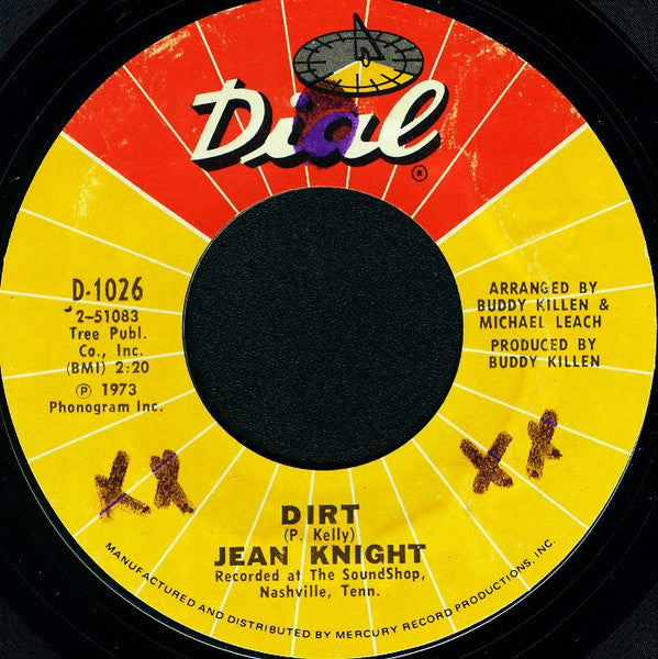 Jean Knight : Jesse Joe (You Got To Go) / Dirt (7", Single)