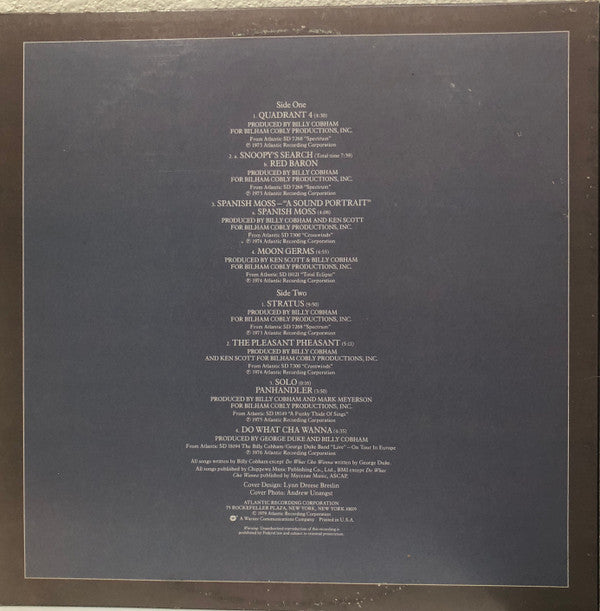 Billy Cobham : The Best Of Billy Cobham (LP, Comp, RI)