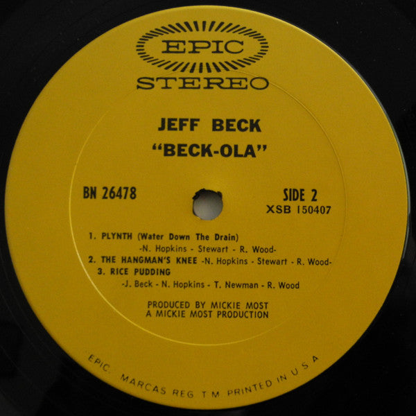 The Jeff Beck Group* : Beck-Ola (LP, Album)