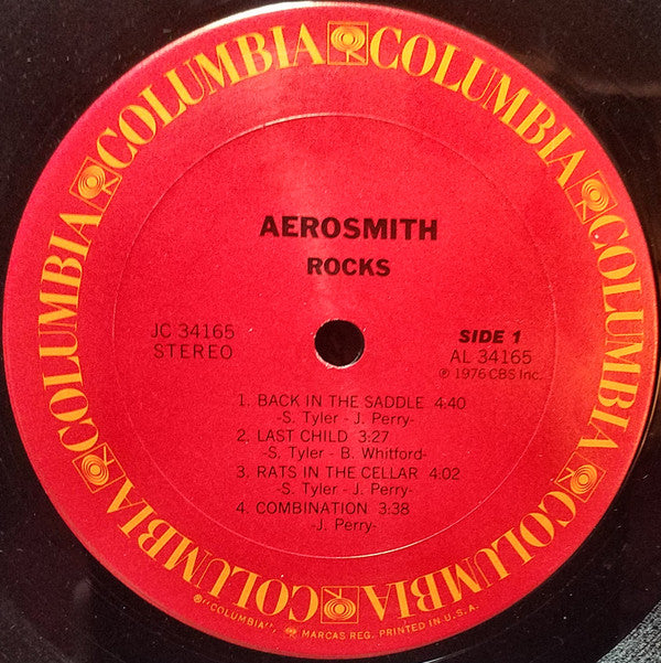 Aerosmith : Rocks (LP, Album, Pit)
