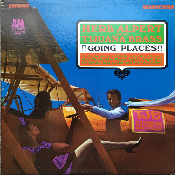 Herb Alpert And The Tijuana Brass* : !!Going Places!! (LP, Album, Ter)