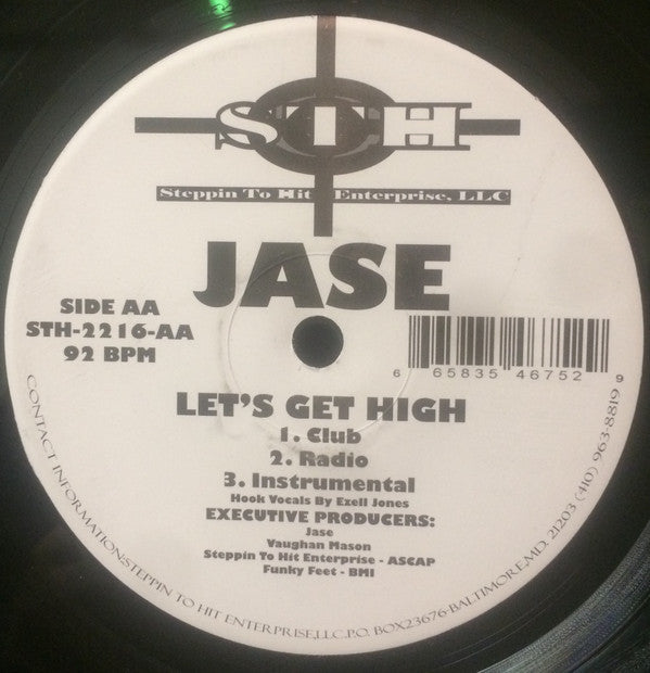Jase (6) : Oooh Baby / Let's Get High (12")