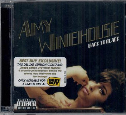 Amy Winehouse : Back To Black (CD, Album, RE + DVD-V, NTSC + Ltd)