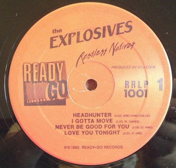 The Explosives : Restless Natives (LP, Album)