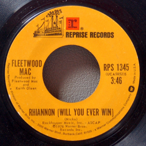 Fleetwood Mac : Rhiannon (Will You Ever Win) (7", Single, Styrene, Ter)