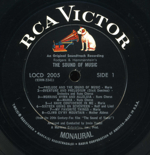 Rodgers & Hammerstein : The Sound Of Music (An Original Soundtrack Recording) (LP, Album, Mono, Hol)