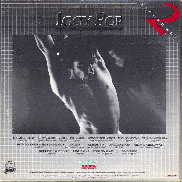 Iggy Pop : Iggy Pop (2xLP, Album, Comp)